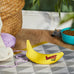 Handmade 100% Organic Yellow Yeowww! Catnip Banana Toy