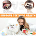loyee dog squeaky toys 8 pack plush puppy chew set for medium small dogs pet supplies