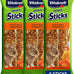 Vitakraft Crunch Sticks Rabbit Treats Wild Berry and Honey Flavor with Natural Grains and Honey