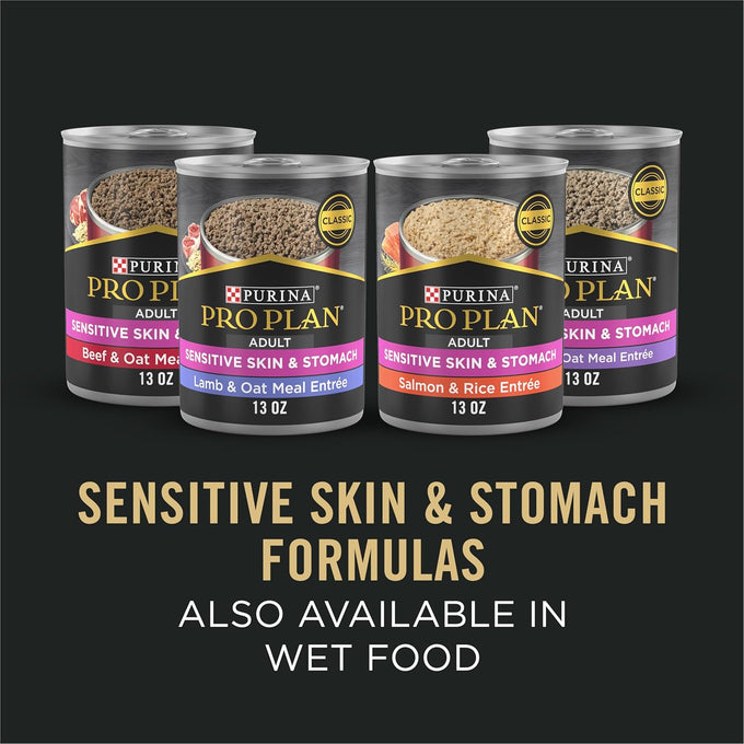 Purina Pro Plan Adult Dry Dog Food, Salmon & Rice, Sensitive Skin