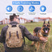 Dog training collar with remote, waterproof, adjustable control, beep and vibration modes, 2000FT range, rechargeable, fits small medium large dogs 15–120 lbs (Black)