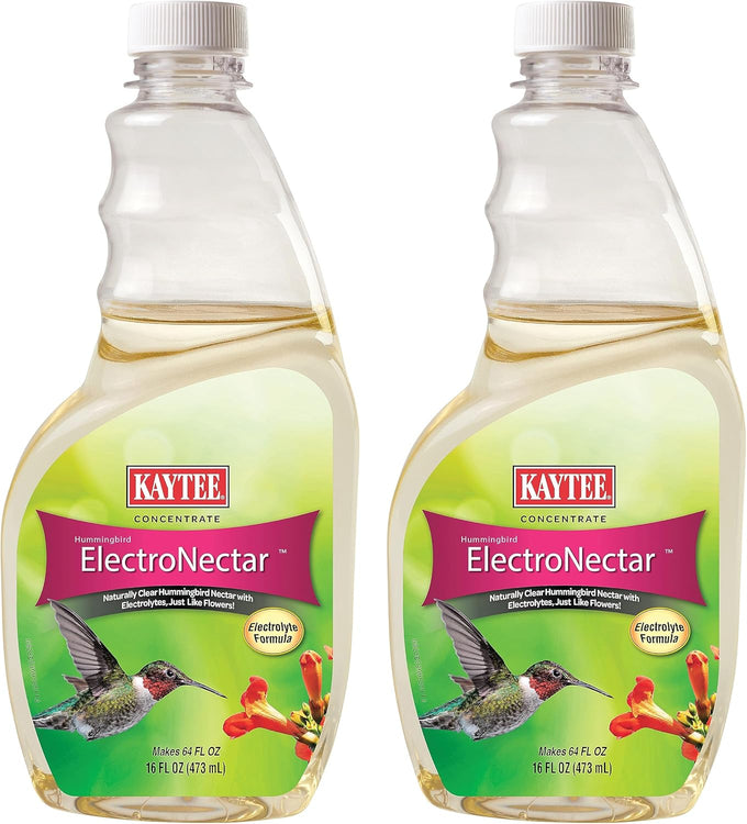 Kaytee 64-Ounce ElectroNectar Ready-to-Use Hummingbird Nectar Attracts and Nourishes Wild Birds