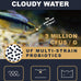 Tetra Ultra Fresh Slow Sinking Tropical Fish Food, 1.87 oz, Wild Sword Prawns, Spirulina, Color Enhancement, Small Granules