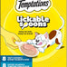 Temptations lickable cat treats, variety pack, 24 spoons, soft, adult wet, mess-free puree