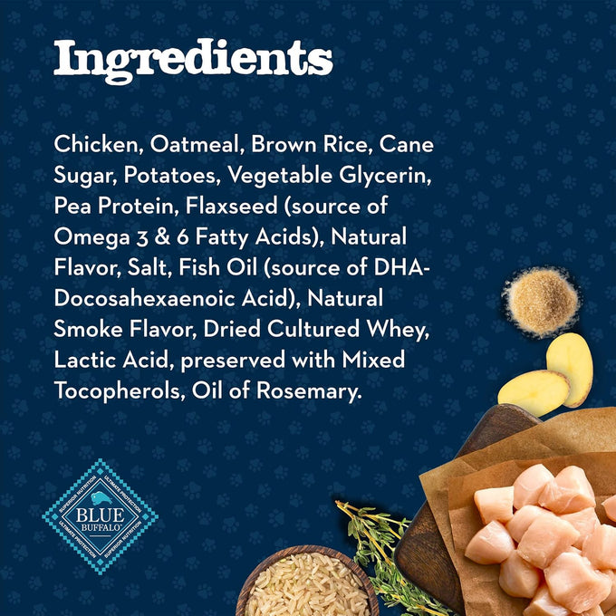 Blue Buffalo Baby Blue Training Treats Natural Puppy Soft Dog Treats Savory Chicken 4-oz Bag