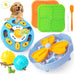 Forfon 9-pack dog puzzle toy set with lick mats, treat balls, and silicone spatula for small to medium smart dogs.