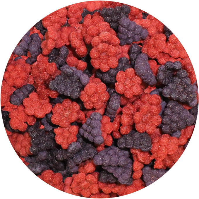Crunchez Berry Blend 2.5oz Sugar Glider, Hamster, Chinchilla Treat Bites Crunchy Fruit Flavor