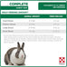 Purina Complete Rabbit Feed, 25 lb, 100% Daily Nutrition for All Ages, No Fillers or Artificial Colors