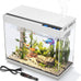 Vehipa 2.4 Gallon Fish Aquarium Starter Kit with Smart Humidifier and Temperature Display