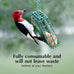 C&S high energy delight no melt suet dough pack of 8 for woodpeckers nuthatches chickadees.