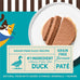 Merrick Purrfect Bistro grain-free, premium, soft canned duck adult wet cat food, 24 pack, 3 oz cans