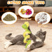 Retro Shaw 11" Realistic Silvervine & Catnip Snake Cat Toy with Crinkle Sound, Bite-Resistant Plush