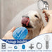 dog shower attachment for convenient dog bath, 3-mode high pressure handheld dog shower head with 8.2-foot hose and dog brush