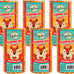 Mr. Bird Flaming Hot Feast 4-inch Small Cylinder Bird Feeder (Pack of 4)