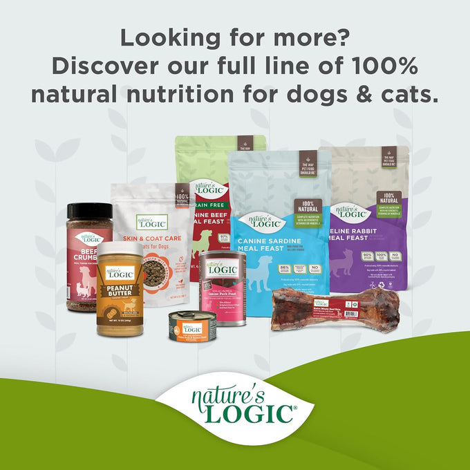 Nature's Logic 100% Natural Duck & Salmon Dry Dog Food, 13lbs