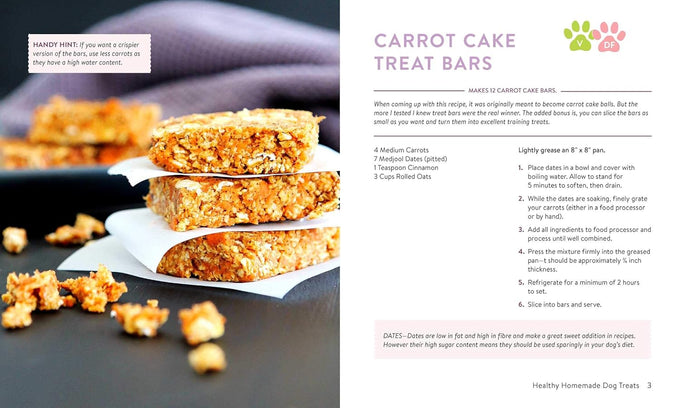 Healthy homemade dog treats cookbook with 70 simple and delicious recipes for pet owners