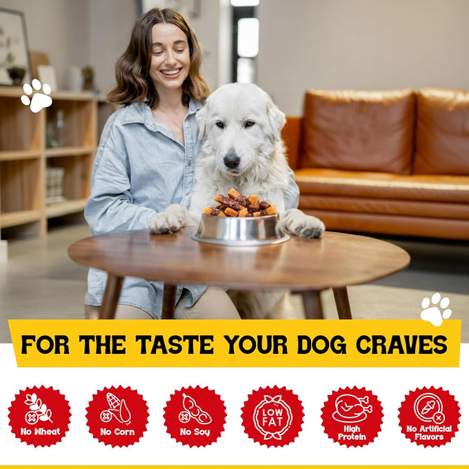 Beefeaters sweet potato chews 28 oz resealable bag rawhide-free jerky chews grain-free dog treats no corn wheat gluten