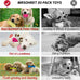 mrsohret 20pcs puppy chew toys for teething dog rope treat balls plush squeaky toys for small medium dogs