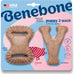 Benebone puppy 2-pack dental chews with real bacon flavor, made in usa, gentle on little teeth