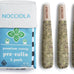 Nocciola 3 pack catnip toys for cats, funny cat toys with 100% pure organic catnip, safe kitten teething chew and kicker toys