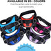 ShawnCo Essential Dog Harness for Small, Medium, and Large Dogs, No-Pull Pet Vest with 3 Leash Clips and Reflective Straps, Oceanic Blue, S