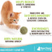 raw paws catnip balls 6-count interactive cat toys for indoor cats catnip licking balls natural all-natural catnip no artificial ingredients