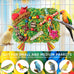 large-sized parrot foraging & shredding cage hanging toys for budgies, cockatiels, lovebirds, conures with eco-friendly seagrass and starfruit accents