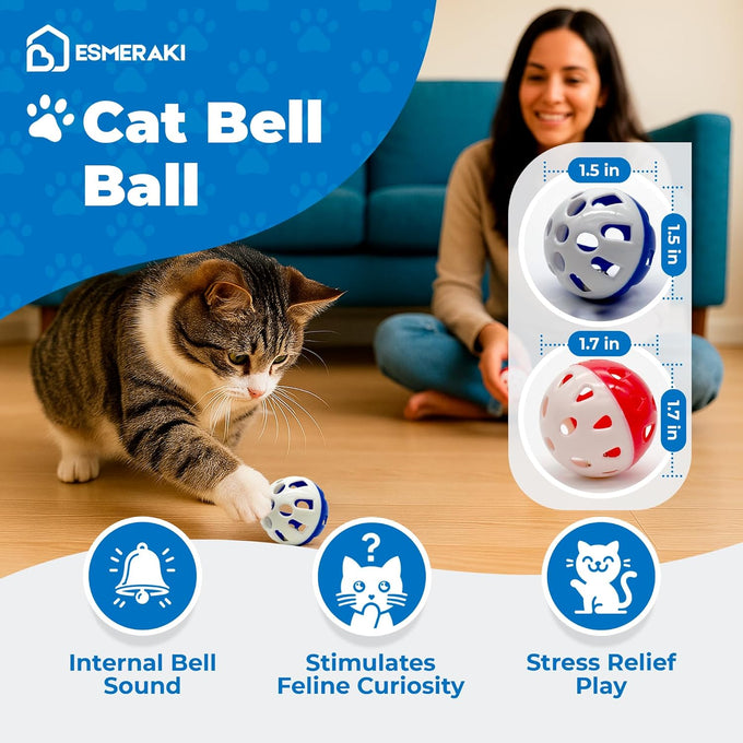 flexible cat scratcher bundle with built-in ball track - corrugated cardboard, magnetic design, foldable space saving for indoor cats
