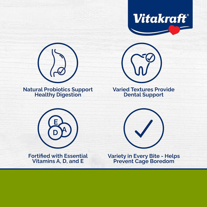 Vitakraft premium Alfalfa Pellets blend for rabbits, 5 lb, vitamin and mineral fortified