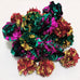 petfavorites original mylar crinkle balls cat toys 12 pack purple green red gold