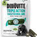 Dinovite Triple Action Dental Chews for Small Breeds, Clinically Proven to Prevent Plaque & Tartar, Fresh Mint Flavor, 30 Count, Made in USA