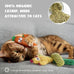 Pawsible 5-Pack Organic Catnip-Filled Cactus Cat Toys for Indoor Cats, Anxiety Relief, Teething & Chew Toys