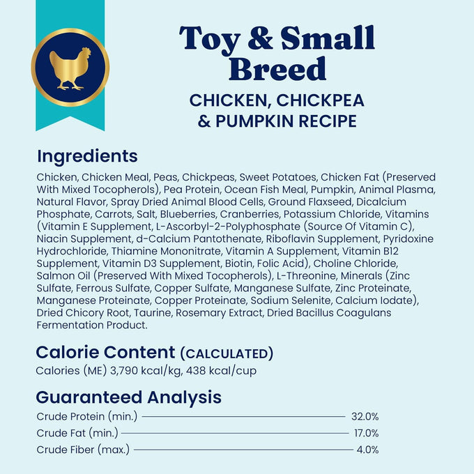 Solid Gold Small Breed Dry Dog Food - Real Chicken, Grain-Free