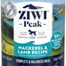 ZIWI Peak Canned Wet Dog Food - Mackerel & Lamb, 12 x 13.75oz
