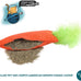 ourpets 100-percent north american catnip filled carrot cat toy 24k gold