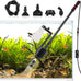 20w 110v 320gph electric aquarium gravel cleaner, vacuum, water changer and sand washer set with adjustable tube