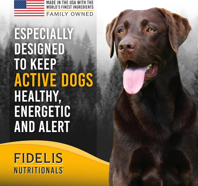 FIDELIS Freeze Dried Raw Dog Food, High Protein, Chicken, Blueberries