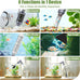 Cordless 6-in-1 Electric Fish Tank Cleaner, 36W Rechargeable, 650GPH Strong Suction for 5-150 Gallon Tanks