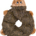 ZippyPaws Loopy No Stuffing Dog Toy for Small, Medium, & Large Dogs, Squeaky Pet Toy for Boredom, Soft Plush Puppy Products, Hedgehog Design