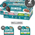 IAMS Perfect Portions Indoor Adult Grain Free Wet Cat Food Pate, Turkey and Salmon Recipe, 2.6 oz. Twin-Pack Trays (12 Count, 24 Servings) (Pack of 2)