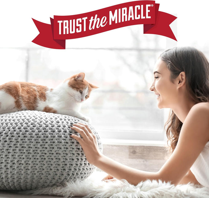 Nature's Miracle Urine Destroyer Plus for Cats, Enzymatic Formula, Ready-to-Use, 32 oz Stain and Odor Eliminator for Pet Owners