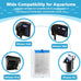tetra whisper bio-bag filter cartridges 16 pack replacement aquarium filter