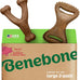 Benebone Medium 4-Pack Dog Toys for Aggressive Chewers – Durable Dog Bones, Made in USA – Dog Toys for Medium Dogs Under 60 lbs