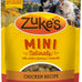 Zuke's Mini Naturals Dog Training Treats with Real Chicken, 2-Calorie Soft Dog Bites, 16 oz
