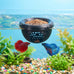 LXLO 2 PCS floating betta log & hammock, beta/betta fish tank accessories & toys, aquarium safe, compact design, 3D print PLA, 10cm x 5.6cm