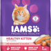 IAMS Proactive Health Kitten Dry Cat Food, Healthy Kitten Food Dry Recipe with Real Chicken in Every Bite, 16 Lb. Bag
