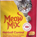 Meow Mix Adult Cat Hairball Control Dry Food, 6.3 lb Bag, Chicken, Turkey, Salmon, Ocean Fish