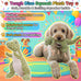 Interactive Self-Rolling Dog Toy Play Set for Puppies & Small-Medium Dogs - Includes Smart Ball, Rubber Bone & Plush Dinosaur