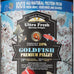 Ultra Fresh Goldfish Food - Goldfish Premium Pellet, 4.6 oz, Clear Water Formula, All Natural Sword Prawn Flavor