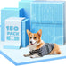 powools 100-pack x-large puppy pads for dogs potty training with leak-proof quick-dry design and 6-layer wee wee pads